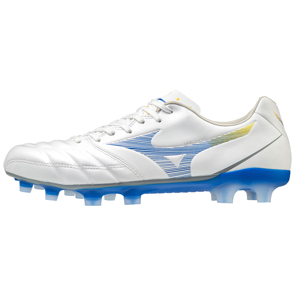 Mizuno Rebula Cup Elite Férfi Focicipő Fehér YGE587219